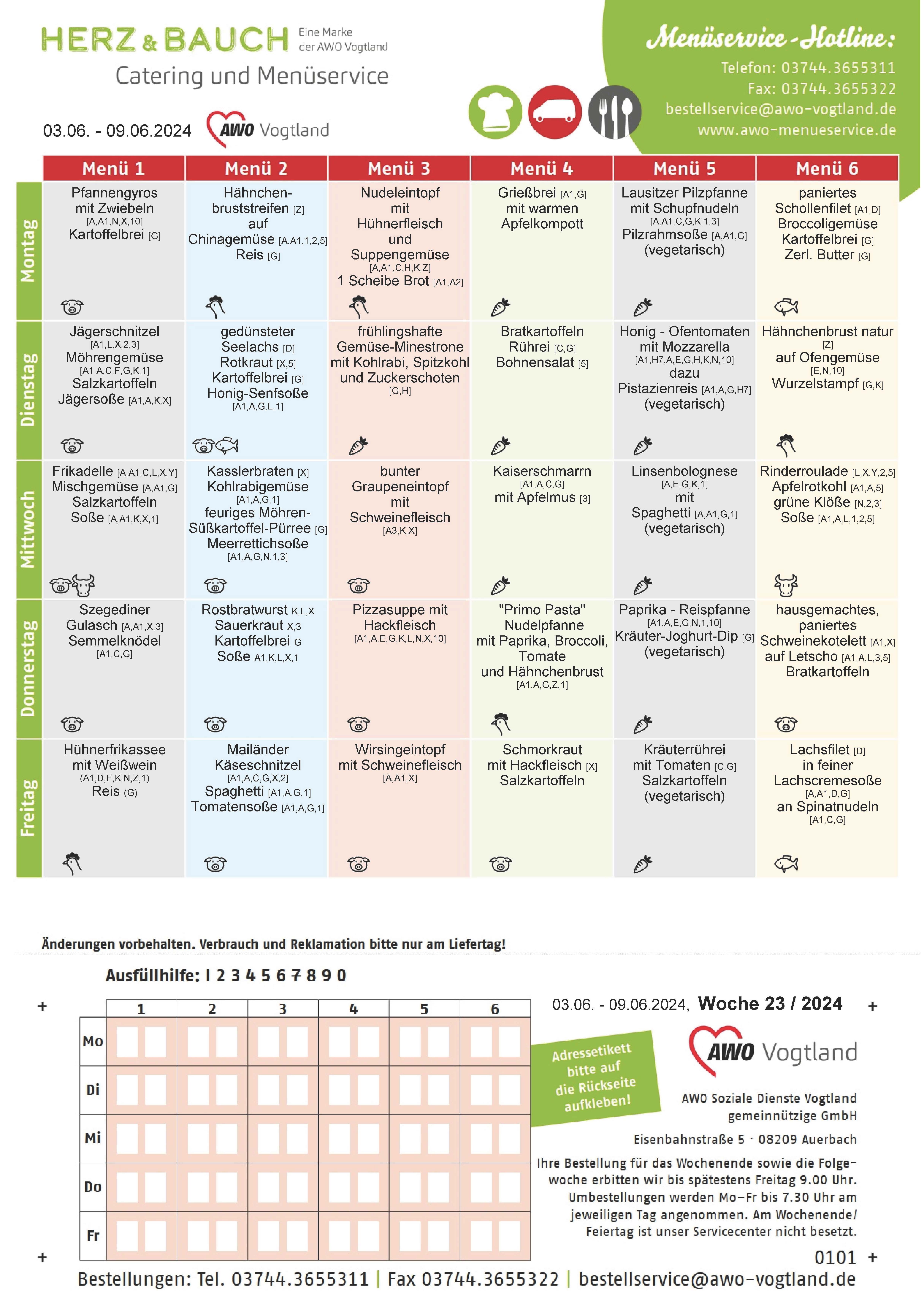 Speisepläne | Herz & Bauch